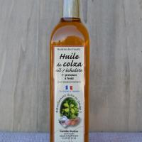 Huile colza ail echalote premiere pression froid 50cl huilerie des fouets copy 