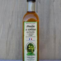 Huile colza basilic premiere pression froid 50cl huilerie des fouets copy 