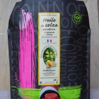 Huile colza citron premiere pression froid 3l huilerie des fouets copy 