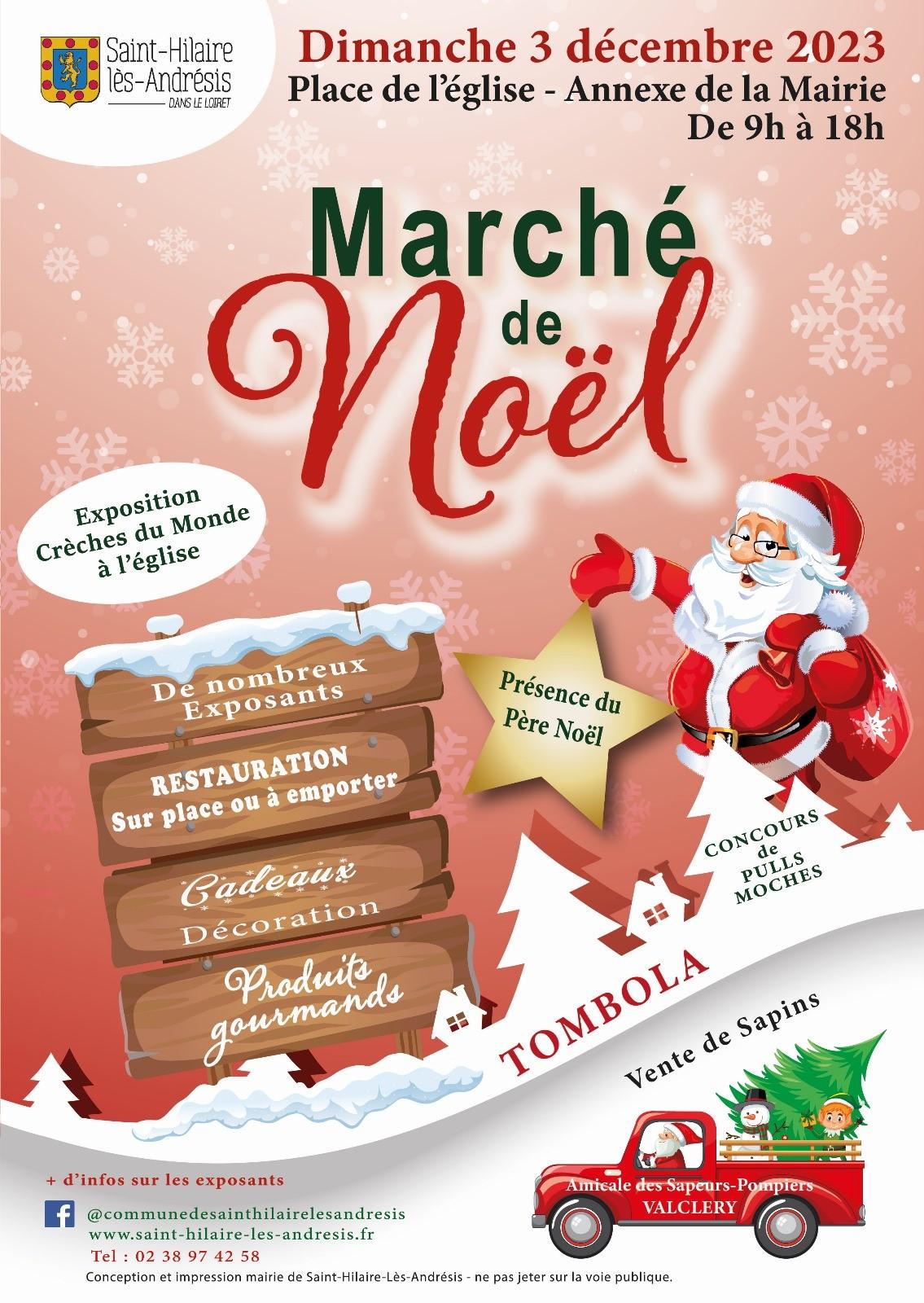 St hilaire marche de noel 2023